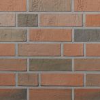 Terca Klinker KMz 28-2,2-NF voll Rostock Rustikal rotbunt geflammt handstrichartig | Wienerberger