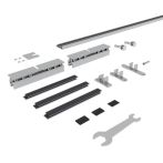 Wingburg InSlide Pocket Zubehör-Set - Glasklemmbacken für VSG + ESG-Glasschiebetüren