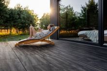 Woehe & Heydemann CreativeLine Terrassenplatte - Ebenholz-Anthrazit