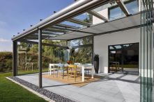 Woehe & Heydemann LuxoGran Terrassenplatte - Platingrau