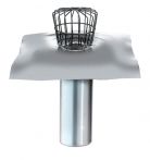 Wolfin Universeller Attika-Ablauf Ø 75 mm