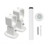 Ximax Raumteilerset für Badheizkörper - weiß