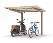 Ximax Aluminium Carport Smart Port Typ 60 Standard Edelstahl-Look