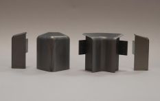 Ziro Innenecke Alufarben 15x60 mm für digital bedruckte Leiste