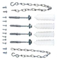 ACO Montageset für fixe Aufstockelemente Tiefe 400/600 mm