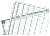 ACO Self Gitterrost 30/10 mit Zarge als Schuhabstreifer Outdoor Stahl verzinkt - Rosthöhe 20 mm