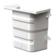 ACO Lüftungsschacht mit Boden mit Aufkl. 400x400x200mm