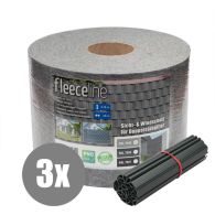 DZT Sicht- und Windschutz 3 Rollen fleeceline