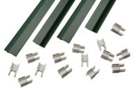 DZT MAZU fix-Sichtschutz-Klemmleisten-Set - für Drahtstärke 6/5/6