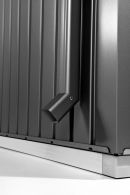 Biohort Regenfallrohr-Set für GH AvantGarde dunkelgrau-metallic - Länge: 182 cm - 2 Stück