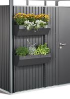 Biohort FloraBoard zu GH AvantGarde, HighLine, Panorama  - dunkelgrau-metallic
