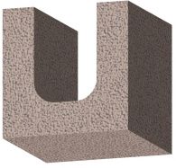 Bisoplan U-Stein SFK - RD - Dicke: 24 cm