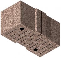 Bisoplan 09 Super Außenwandstein SFK 1,6 - RD 0,4 - Dicke: 49 cm (16 DF)