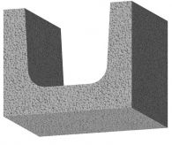 Normaplan Innenwandstein - Dicke: 30 cm U-Stein