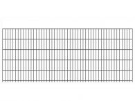 Doppelstabmattenzaun 6/5/6, anthrazit 2510 x 1030 mm