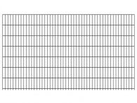 Doppelstabmattenzaun 6/5/6, anthrazit 2510 x 1430 mm