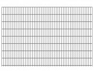 Doppelstabmattenzaun 6/5/6, anthrazit 2510 x 1630 mm