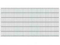 Doppelstabmattenzaun 6/5/6, grün 2510 x 1230 mm