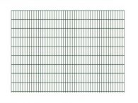 Doppelstabmattenzaun 6/5/6, grün 2510 x 1830 mm
