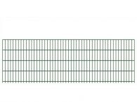 Doppelstabmattenzaun 6/5/6, grün 2510 x 830 mm