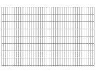 Doppelstabmattenzaun 6/5/6, feuerverzinkt 2510 x 1630 mm
