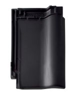 Braas Rubin 9V ganzer Flächenziegel, gelocht (8690108) Matt anthrazit