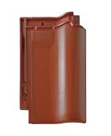 Braas Rubin 11V(H) ganzer Flächenziegel, gelocht (7890106) Seidenmatt kastanie