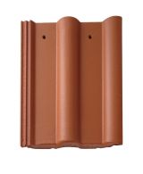 Braas Frankfurter Pfanne Protegon Normalstein gelocht (5190184) Protegon Matt ziegelrot