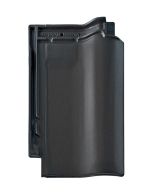 Braas Rubin 11V(H) ganzer Flächenziegel, gelocht (7890157) Matt graphitgrau