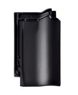 Braas Rubin 11V(H) ganzer Flächenziegel, gelocht (7890121) Matt anthrazit