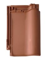 Braas Rubin 9V ganzer Flächenziegel, gelocht (8690100) Matt naturrot