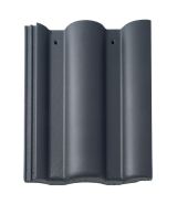 Braas Taunus Pfanne Normalstein gelocht (5698180) Star Matt schiefergrau