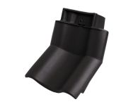 Braas Achat 12V Knick-Ortgangziegel rechts (9014308) Matt Anthrazit