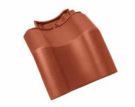 Braas Achat 12V Mansard-Doppelwulstziegel (9015803) Matt Kupferrot