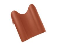 Braas Achat 12V Pult-Doppelwulstziegel (9012603) Matt Kupferrot