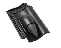 Braas Achat 12V Ton-Solar-/Kabeldurchgang (9029308) Matt Anthrazit