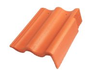 Braas 7 Grad Harzer Pfanne F+ Giebelstein (6530763) Granit