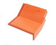 Braas Tegalit Aerlox Matt Knick-Giebelstein ganz rechts - Klassisch-Rot