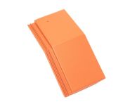 Braas Tegalit Aerlox Matt Mansardstein halb - Klassisch-Rot