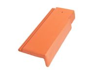 Braas Tegalit Aerlox Matt Giebelstein halb 9,3 rechts - Klassisch-Rot