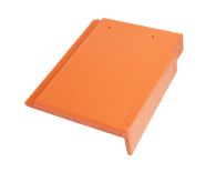 Braas Tegalit Aerlox Matt Giebelstein 9,3 ganz rechts - Klassisch-Rot