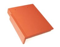 Braas Tegalit Aerlox Matt Giebelstein 9,3 ganz links - Klassisch-Rot