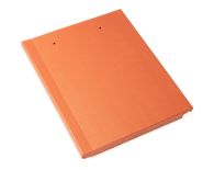 Braas Tegalit Aerlox Matt Schlussstein ganz links - Klassisch-Rot