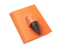 Braas Tegalit Aerlox Matt DuroVent-Premium Solar-/Kabeldurchgang - Klassisch-Rot