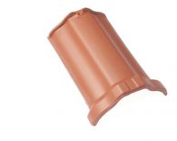 Braas Sattelfirst HO Firstziegel, mit First- Systemklammer VKF (7701349) Royalgrau