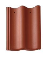 Braas Harzer Pfanne Normalstein gelocht (6698185) Star Matt Klassisch-rot