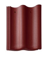 Braas Harzer Pfanne Normalstein gelocht (6698181) Star Matt Tiefrot