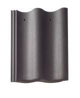 Braas Harzer Pfanne Normalstein gelocht (6698180) Star Matt Schiefergrau