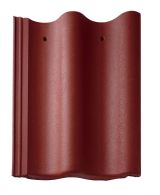 Braas Harzer Pfanne 7(BIG) Normalstein gelocht (6598181) Star Matt Tiefrot