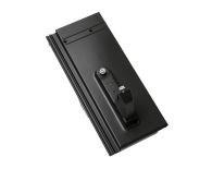 Braas Tegalit Aerlox Matt Alu-Sicherheitspfanne halb ohne Bügel - Schiefergrau